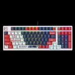 Gaming Keyboard Bloody S98 Sports, Mechanical, BLMS Switch Red, Double-Shot Keycaps, USB, Navy