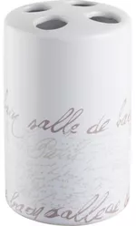 Стакан для зубных щёток Bisk 06568 Suport periute de dinti STAMP