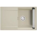 Chiuvetă bucătărie Primagran San Francisco 780-50 level Beige + accesorii 500x780 MHFKB