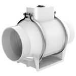 Вентилятор вытяжной Dospel Ventilator axial, TURBO Ø100, 180 m3/h, 007-0405