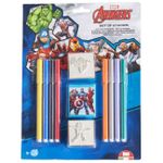 Set de creație Multiprint 11873 Set Blister 3 Stampile Avengers