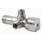 Baterie lavoar Arco 38740 Robinet coltar nichelat, Ø1/2