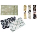 Коврик для ванной MSV 49925 Covoras pentru baie 50x80cm, bumbac