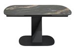 Стол Deco Novara 1400-2000x850x760 (HT2592-GN) Black (HY-271)