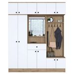 Mobilă pentru antreu Trendy EA108-2428, 179x226x37cm (GTR001431)