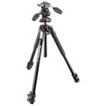Trepied Manfrotto 190 Alu 3 Section Kit 3W Head