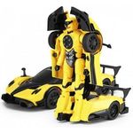 Игрушка Rastar 61900 transformabila 1:32 Pagani Zonda R, galbena, 27084