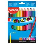 Карандаши цветные MAPED Star, 18 цветов