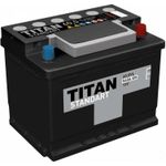 Автомобильный аккумулятор Titan STANDART 60.0 A/h R+ 13 540 A