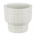 Ghiveci pentru flori Idea М3257 Kare, 1.9L, Crem