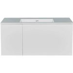 Dulap pentru lavoar Bayro suspendat Formal Allegro 1000 alb mat