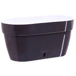 Ghiveci pentru flori Santino Jardiniera Asti 300 (5.2L, Antracit/Alb)