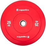 Гантель inSPORTline SL-00014313 Disc d=50mm Bumper Plate Go 25kg 31399