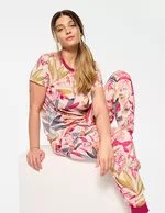 Pijama p-u dame ESOTIQ 39804 WILDFLOWER