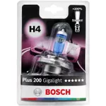 Lampă auto Bosch H4 Plus 200 Gigalight 12V 60/55W P43t Blister (1987301144)