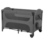 Țarc Kikka Boo 31003010149 Patut pliabil cu 2 niveluri Milky Way Grey 2026