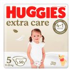 Scutece Huggies Extra Care 5 (11-25 kg) 50 buc