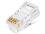 RJ45 Shielded Modular Plug, Cat.7, 30u