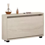 Raft pentru încălțăminte Mobildor-Lux Leo Slim 100x16x47H cm Sonoma