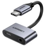 USB Hub Ugreen 50596 / Type-C to PD+3.5mm,CM193, Silver
