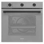 Встраиваемый духовой шкаф электрический Mastercook LIRA MC 71M8 GREY Glass