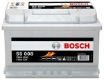 Bosch S5 12V 77Ah 780EN 278x175x190 -/+