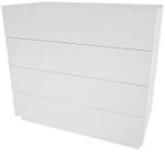 Комод Trendy Lines, Alb, 90x82x45cm (GTR005843)