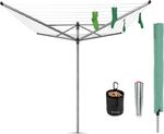Сушилка для белья Brabantia 31 09 66 Lift-O-Matic 50m, Ground Spike, Cover
