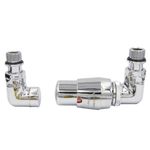 Accesoriu sisteme de încălzire Gorgiel Korner Right(15) 2207011098 Crome, robinet