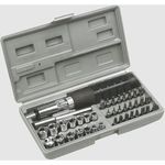 Șurubelniță Top Tools 39D386 cu fisură capete + biţi (40buc)