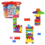 Конструктор miscellaneous 3103 Găleată cu blocuri strălucitoare Play Blox, 107 piese