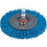 Set de tubulare, bite, duze Wolfcraft 2726000 Perie disc din sarma de nylon, actiune delicata 75mm