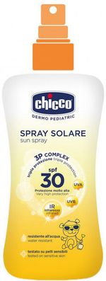 Спрей солнцезащитный Chicco SPF30+ 150 мл