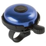 Accesoriu pentru bicicletă Messingschlager Claxon bicicleta M-WAVE Alloy bell blue/black, fast assembling (420154)