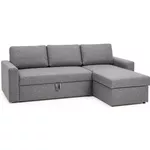 Диван Embawood Scandic, Ткань, Серебряный, Neve 85