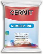 Полимерная глина CERNIT N1 56г, красный