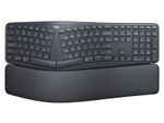 Wireless Keyboard Logitech ERGO K860, Curved keyframe, Split layout, US Layout, 2xAAA, 2.4/BT