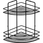 Raft de baie Sepio 6932 2 nivele negru