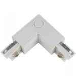 Аксессуар для освещения LED Market Track Line Conector 90°, 4 wires, L Type, H-04 Left, White