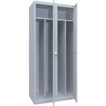 Офисная металлическая мебель УХЛ-МАШ ШО-400/2 Исп.1 Шкаф одёжный, 2 секции (1800x800x500)