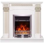 Камин электрический ArtFlame Calisto & Galileo silver, 1020x1100x300 mm, Alb