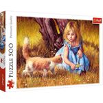 Головоломка Trefl 37291 Puzzles - 500 - In the center of attention / Ansada Licensing Group, LLC