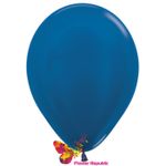 Balon de latex, albastru  nacru - 30 cm