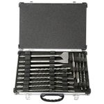 Set de tubulare, bite, duze Makita D-42444 Set 17 dalti/burghie valiza alum. 250mm