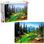 Пазл Trefl TR500 Munții Tatra. Peisaj montan, 500elem