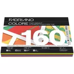 Бумага офисная Fabriano 19100813 Hartie Colore А4, 160g/m2, 100foi mixt intensiv