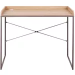 Masă de birou Deco Ergon (90x45x81H) Oak/Grey