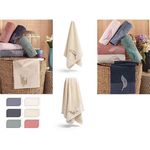 Домашний текстиль Promstore 57073 Prosop 50x90cm NH Ariana Flower Butterfly/Leaf, bumbac