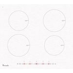 Встраиваемая поверхность электрическая Tornado GTR600NLP Induction WH