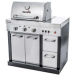 Мангал Char-Broil 463246018 Ultimate 3 Burner, TRU-Infrared, Modular Kitchen (pe gaz)